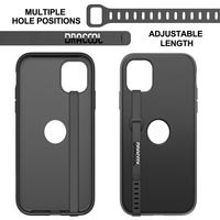 2 sztuk miękka TPU wyczyść nadgarstek ręcznie zespół silikonowy uchwyt telefon ręka palec pierścień uchwyt pasek liny dla Samsung dla iPhone kickstand 2